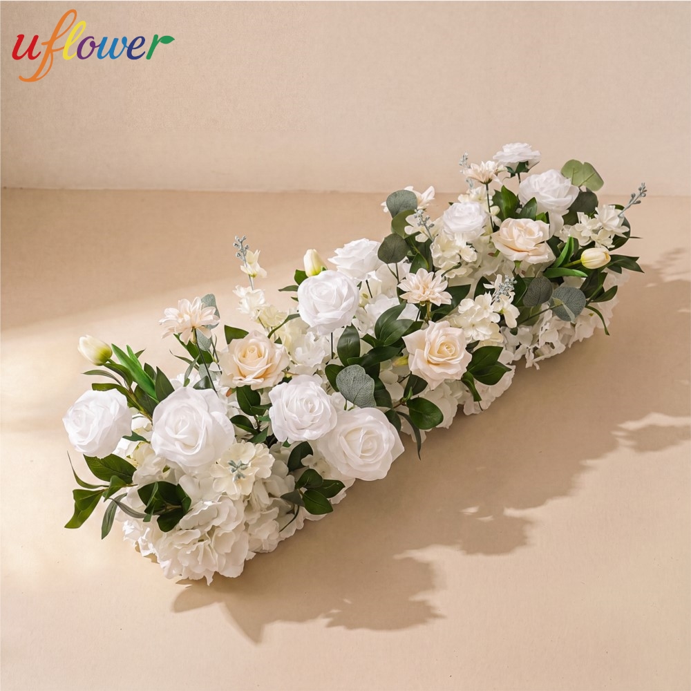 Flower Wall Panel - زهور الورد الخضراء من يوفلاور، صف
