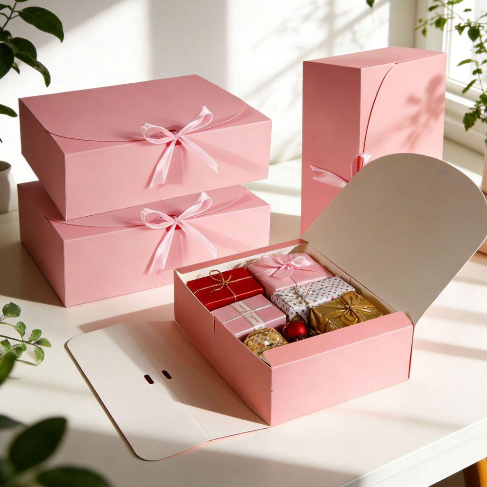 Event Party Box - 5 قطع من علب الهدايا الأنيقة