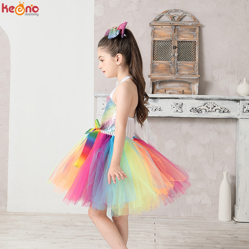 قوس قزح الترتر فتاة الأميرة تو - مراجعة Glitter Tablecloth وسعره