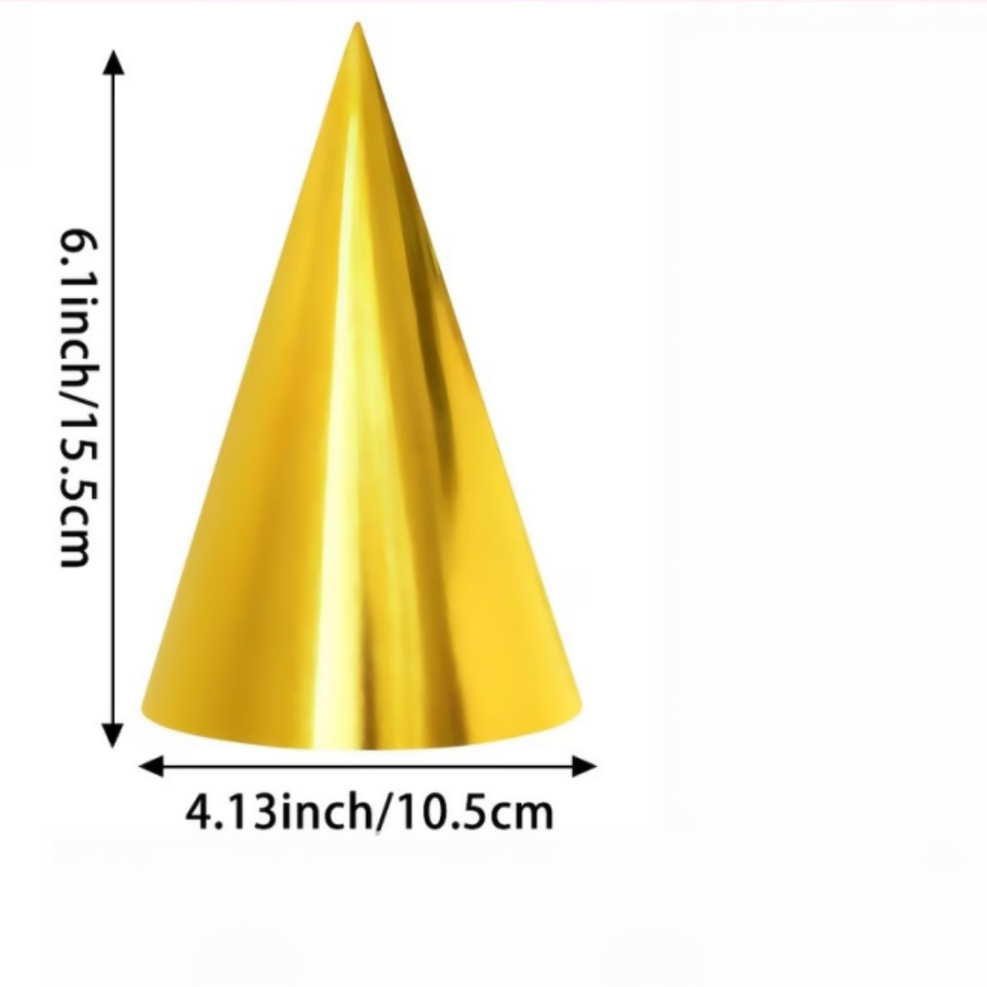 10 قطع من قبعات أعياد الميلاد  - مراجعة Party Hat Cone وسعره